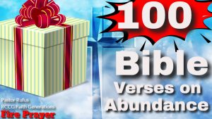 BIBLE VERSE ON ABUNDANCE